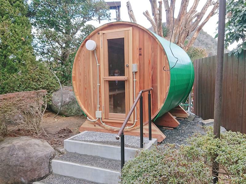 美人の湯（女性風呂）バレルサウナ