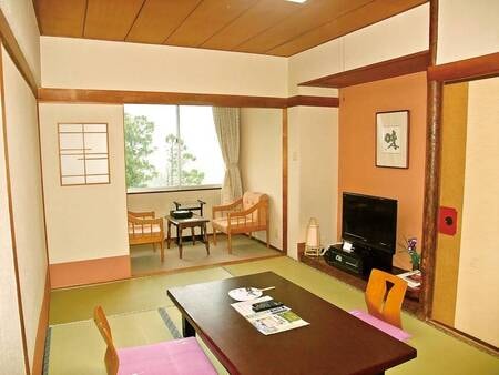【客室一例】1室2・3名様は6畳以上+広縁の和室をご用意