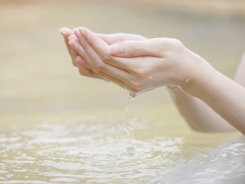 美肌作りの湯を愉しむ