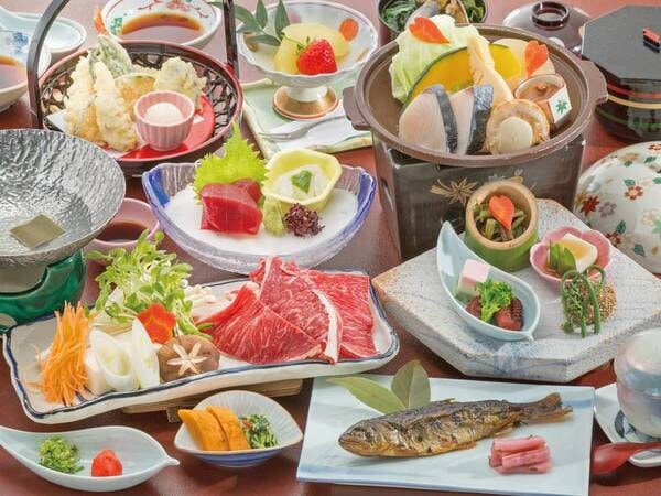 四季替り会席/夕食一例