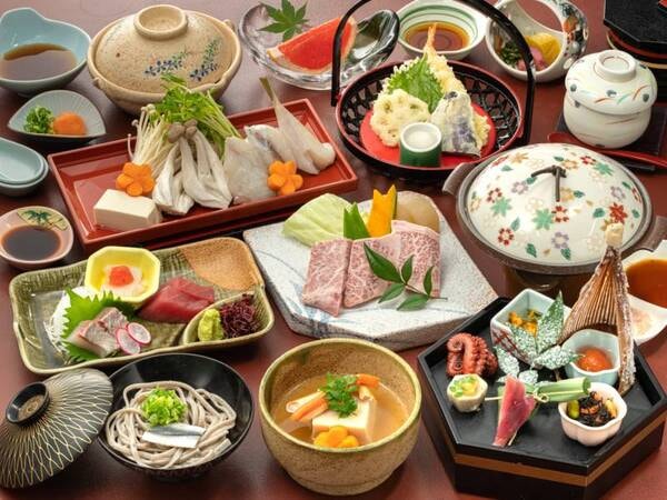 四季替り会席/夕食一例