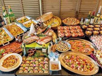 ダイヤモンド瀬戸内マリンホテル／【夕食バイキング/例】大人も子供も嬉しいメニューが揃っております