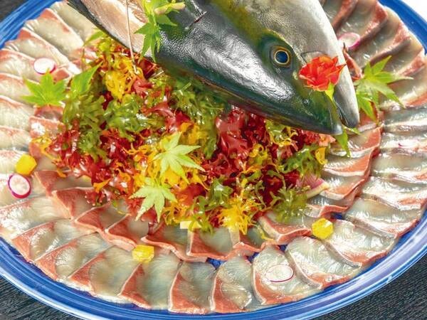 【夕食バイキング】瀬戸内のはまち姿造り