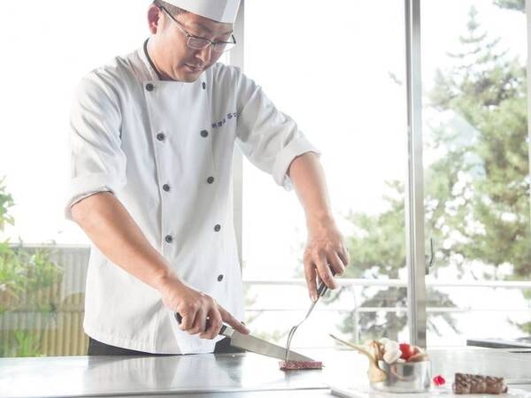 【夕食バイキング/例】大人気!月代わりの実演コーナー