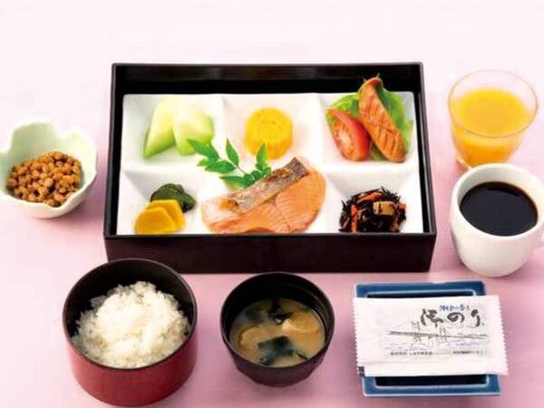 朝食膳/例(状況により変更の場合有)