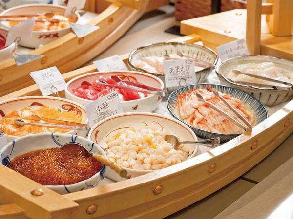 【朝食/例】新鮮な海の幸もご用意