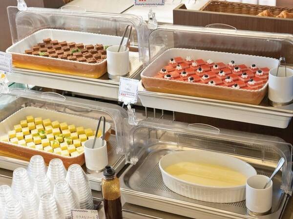 【朝食/例】デザート各種