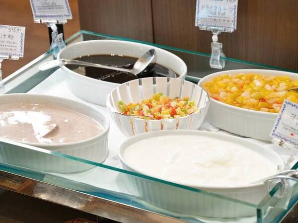 【朝食/例】デザート各種