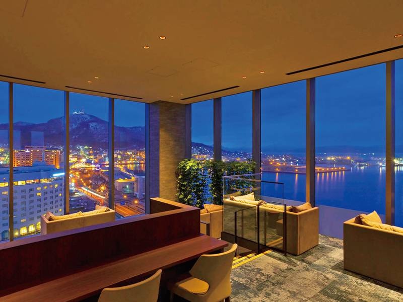 【湯上り処】函館の夜景を満喫