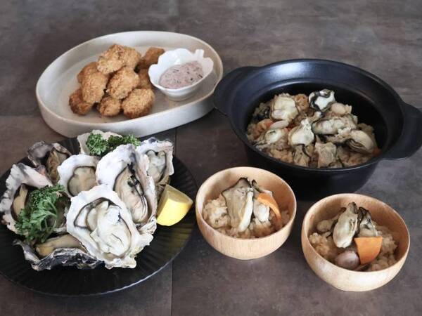 【12/1~3/13開催!蟹・牡蠣バイキング/例】広島ならではの牡蠣料理※牡蠣はスチーム牡蠣を使用