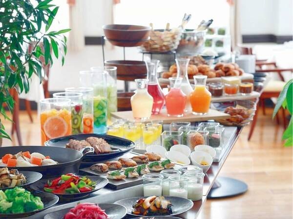 【朝食/例】ハーフビュッフェもご用意