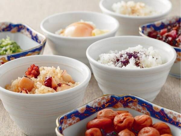 【朝食ビュッフェ】炊き立てご飯/例