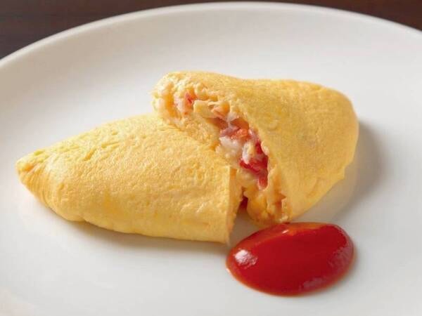 【朝食ビュッフェ】出来立てオムレツ/例