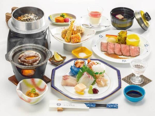 鮑踊り焼き付き基本会席