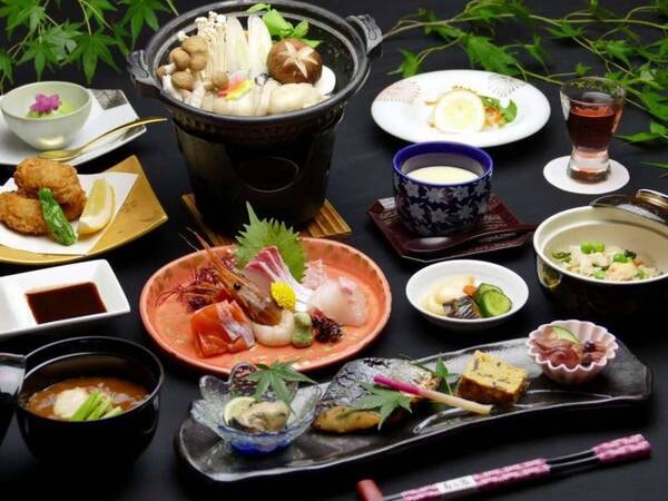 【瀬戸内会席（梅）/例】新鮮な瀬戸内の食材で作るお料理をお楽しみいただけます