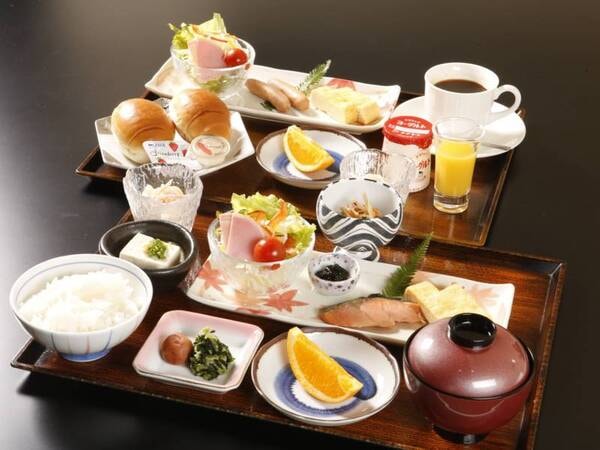 【朝食/例】オリジナル牡蠣醤油海苔が人気の和定食