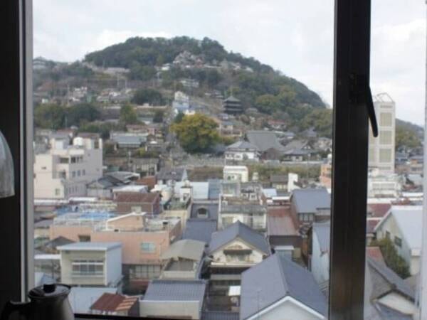 【千光寺ビュー♪客室眺望/例】ここから木々の四季の移ろいを楽しめる