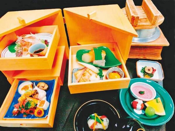 お重懐石/夕食一例