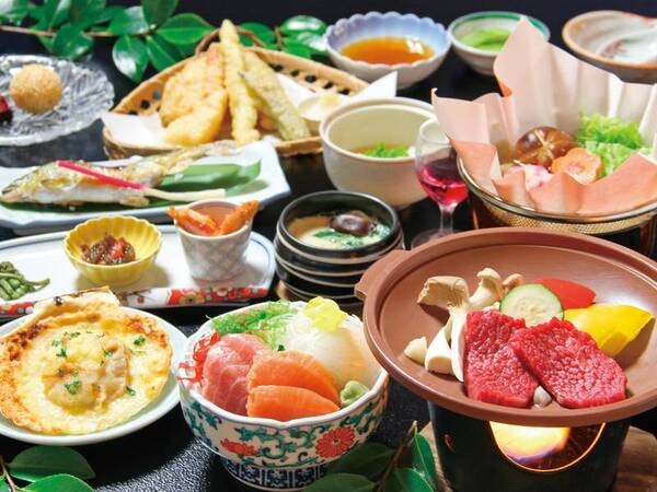 【夕食/例】地元ブランド牛！1泊2食スタンダードプラン