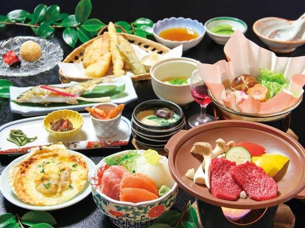 夕食/例【和牛陶板焼き付】スタンダード美食プラン