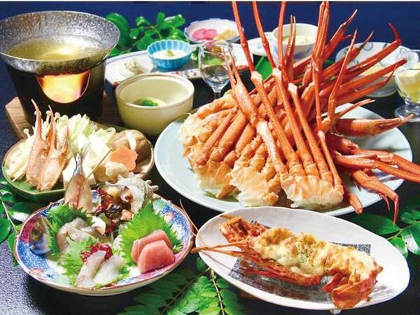 【カニ食べ放題&地魚満喫】/例