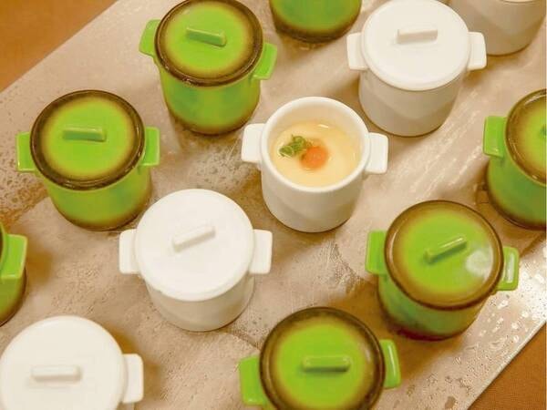 【朝食ビュッフェ/一例】茶碗蒸し
