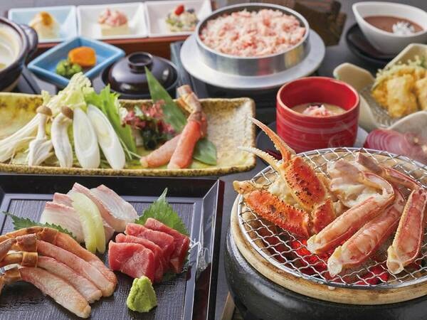 かに会席/12~2月までの例