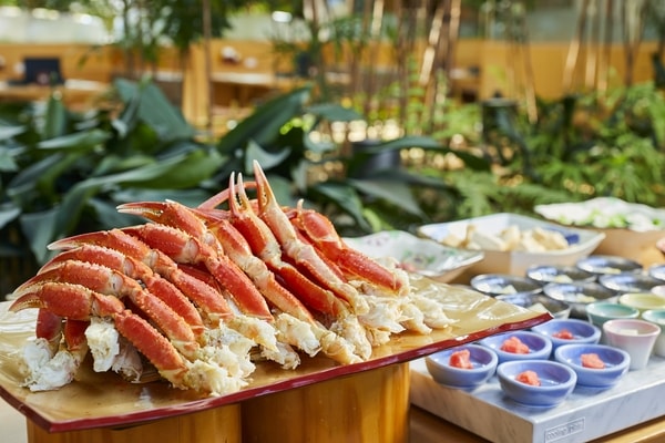 【朝食ビュッフェ/例】朝から贅沢に、かに食べ放題