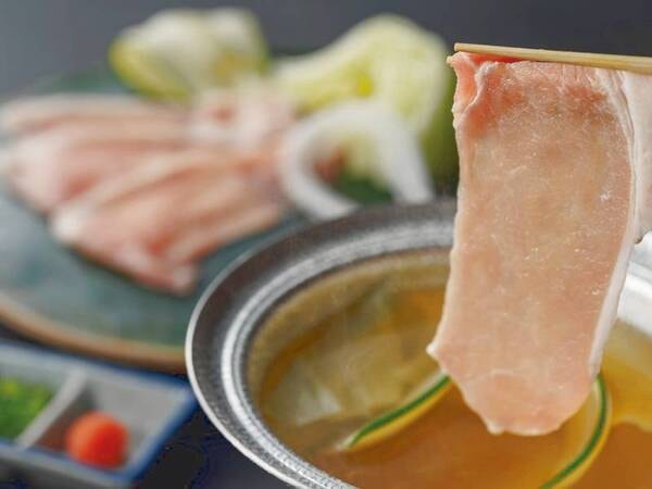 土地の恵み会席【7月~8月】ふじのくにいきいきポークしゃぶしゃぶ/例