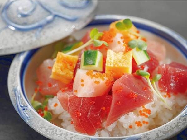 土地の恵み会席 【7月~8月】焼津バラちらし/例
