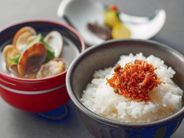 季節の会席【7月~8月】静岡産コシヒカリ ちりめんじゃこ/例