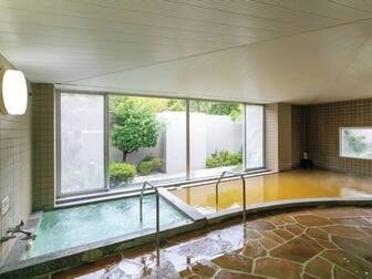 亀の井ホテル 塩原 ワンちゃんの宿/【大浴場/内湯】お湯は神経痛など多くの適応症あり