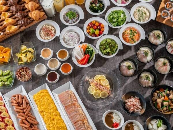 【朝食/例】品数豊富な和洋ビュッフェ