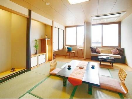 【モダン客室/例】それぞれ趣の異なる3タイプのモダン客室(8畳/バス無し)※部屋指定は不可