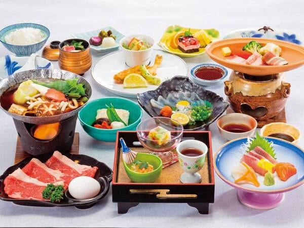 【西京会席/例】◆ふぐたたき◆ふぐ唐揚げ◆牛すき焼き 等約12品
