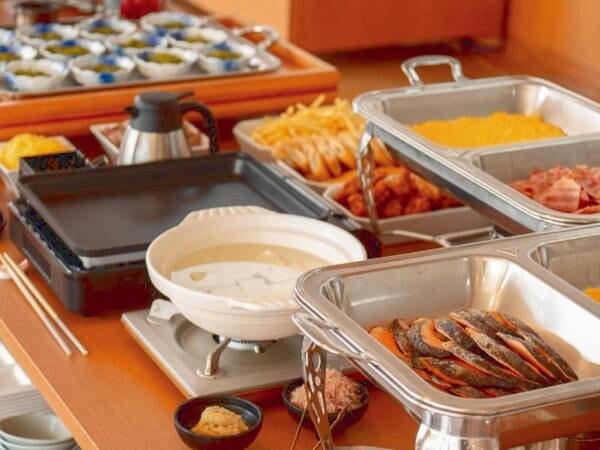 【朝食/例】クチコミ高評価の和洋バイキング