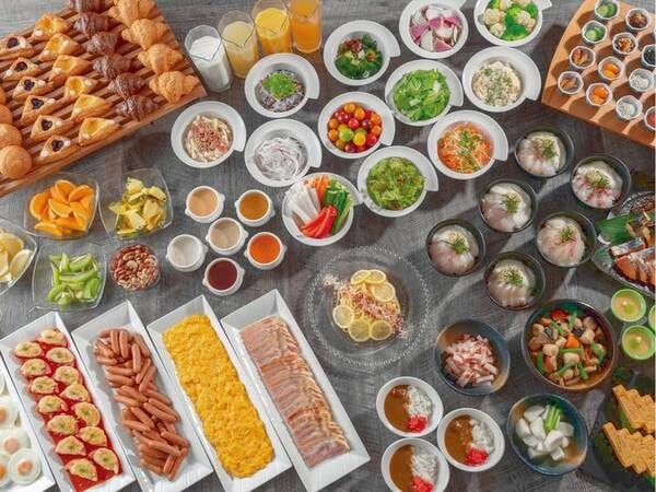 【朝食ビュッフェ/例】一日の元気の源は美味しい朝食から