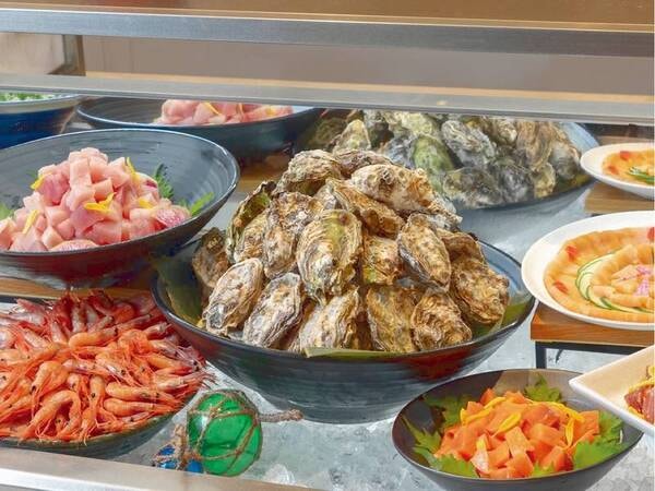 ディナービュッフェ 海鮮丼