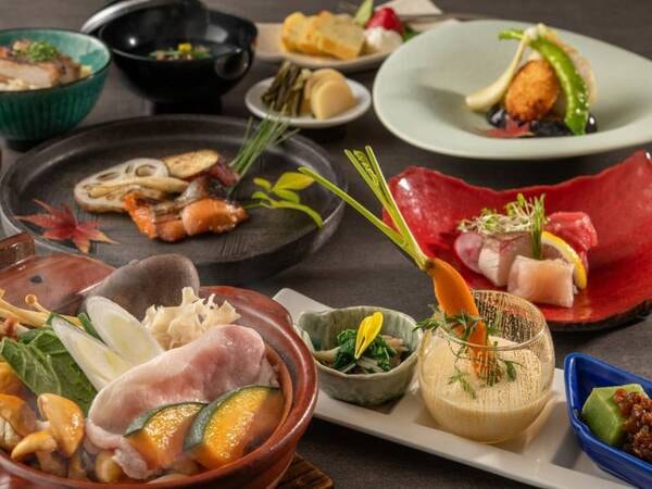 【季節の会席(25年12月～26年2月の一例)】埼玉の冬を秩父郷土料理でご賞味