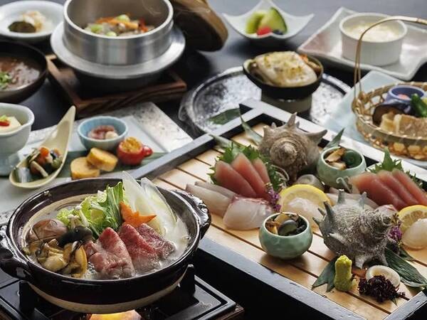 愛知の特産物を贅沢に使った特別会席料理　　特別会席（6月～8月）/例　