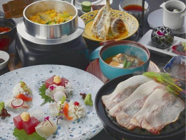 【季節の会席/6月~8月の例】