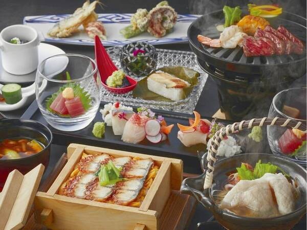 【土地の恵み会席/6月~8月の例】