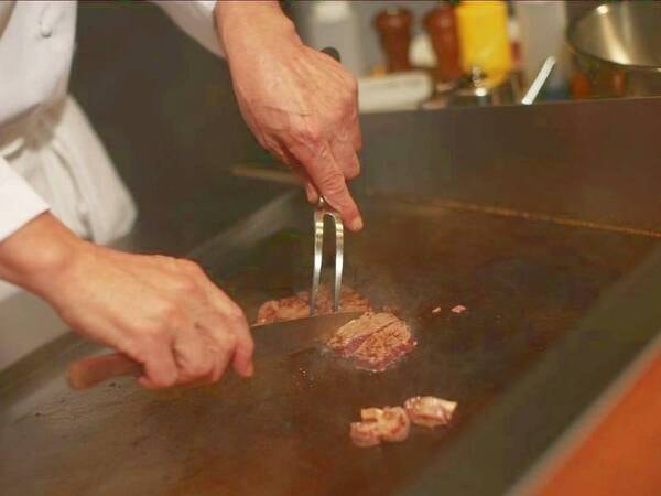 【夕食・懐石ブッフェ/例】ライブキッチンで出来立てを味わう