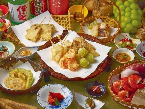 【夕食・懐石ブッフェ/例】《秋企画》秋、アゲます！～TEMPRA～～2025年10月～