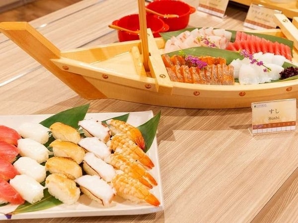 【夕食ブッフェ/例】季節のお造り