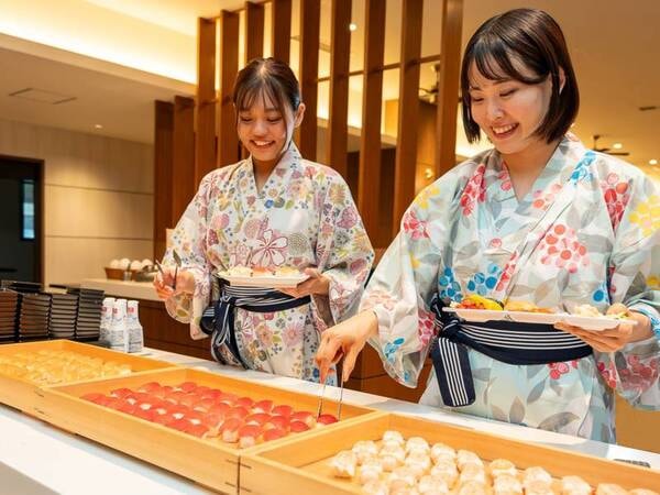 【夕食ビュッフェ】※イメージ