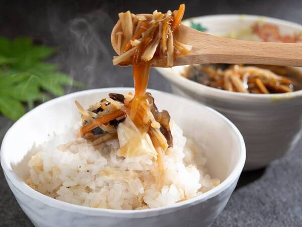 【夕食ビュッフェ】通年メニュー 栃木の食材 湯波ご飯 ※一例