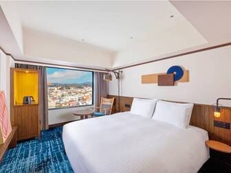 メルキュール飛騨高山／【スーペリアダブル/例】飛騨染や山中和紙を使用し、木のぬくもりを感じられる