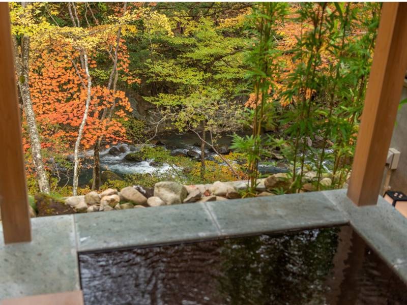 【貸切風呂】景観