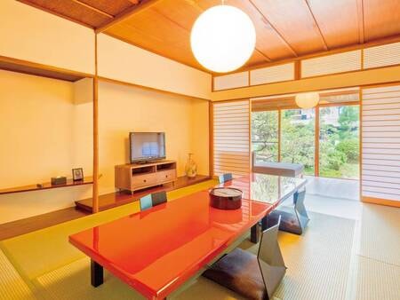 【「翠水」の離れ客室『玄海』】ゆったり10畳+7.5畳の74.6㎡